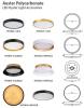 Auster 300mm White 24w LED Ceiling Oyster Light